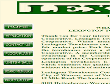 Tablet Screenshot of lexingtontownhouses.com